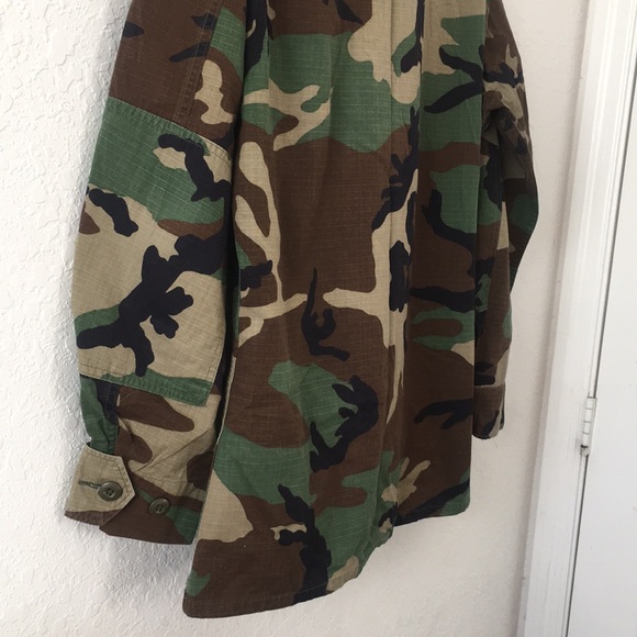 Men U.S. ARMY JACKET SIZE MEDIUM LONG - Picture 7 of 8